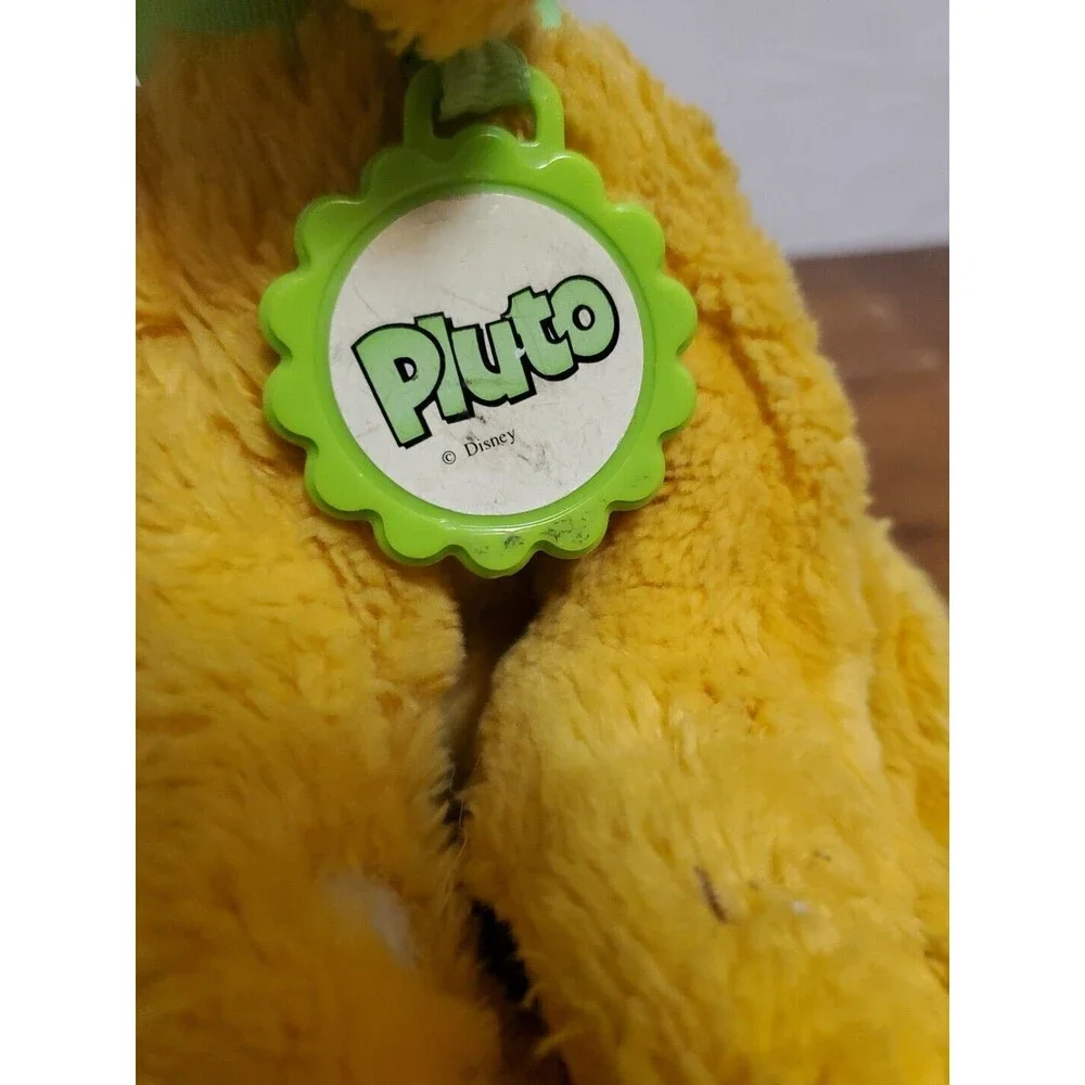 Pluto Plush Mattel Arco Toys Walt Disney Company Stuffed Dog Collectible Vintage